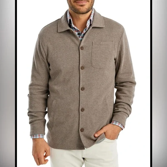 Johnnie-O MEN'S TUDOR KNIT JACKET, NWT, Medium Retail price $248 - Picture 2 of 6